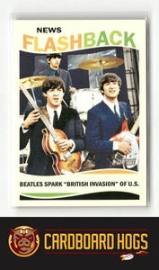2013 Topps Heritage #NF-TB Beatles Spark "British Invasion" News Flashbacks - Picture 1 of 2