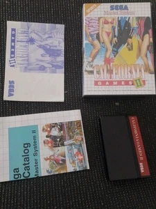 California Games 2 Sega Master System Action Video Game Boxed - Foto 1 di 7