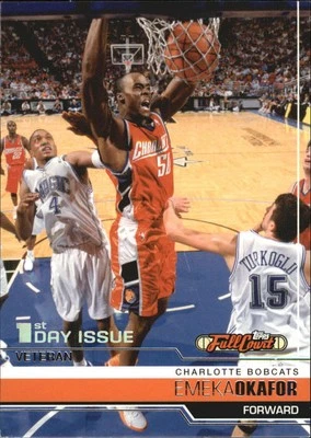 2006-07 Topps Full Court First Day Issue #59 Emeka Okafor /429 - BSK - Image 1 of 2