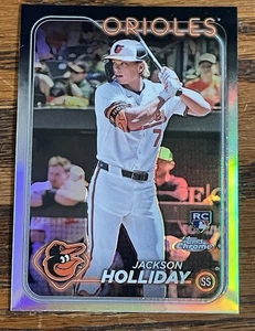 Jackson Holliday 2024 Topps cromo radiocontrol refractor novato #88 Orioles envío gratuito - Imagen 1 de 2