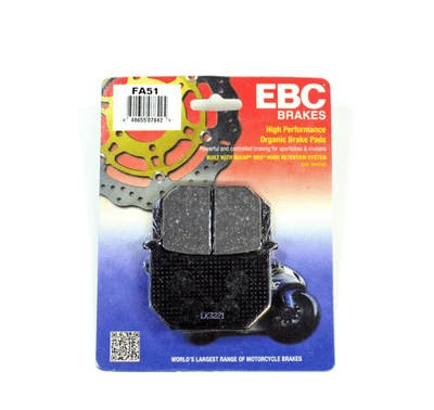 EBC Brakes Organic Brake Pad FA51 - Image 1 of 3