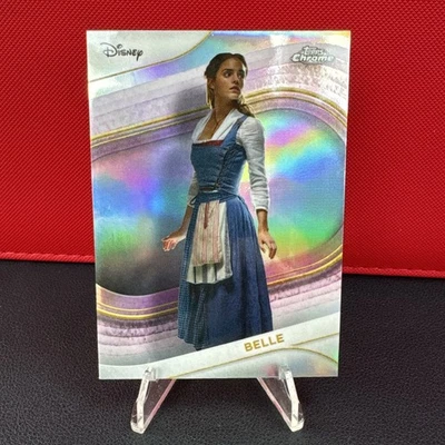 2025 Topps Chrome Disney Belle REFRACTOR #129 Beauty and the Beast - Image 1 of 2