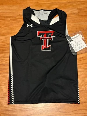 Under Armour Texas Tech Track Compression Singlet Tank Men's Large  NWT - Image 1 of 4