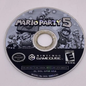 Mario Party 5 (GameCube, 2003) nur Disc lose GETESTET NTSC - Bild 1 von 4