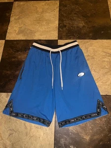Vintage Men’s Nike Blue White Black Basketball 3M Shorts CV1921-403 Medium - Picture 1 of 13