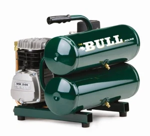 Compresor Rolair 2 HP Twin Stack con protección contra sobrecarga y reinicio manual - Imagen 1 de 1