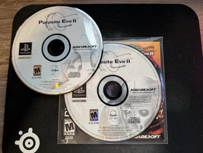 Parasite Eve II (Sony PlayStation 1 PS1, 2000) Discs & Manual - Reg Card - Image 1 of 4