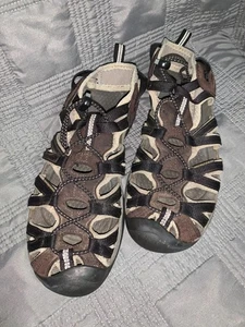 Sandali Keen Whisper 5124 BKGA da uomo taglia 8 scarpe da trekking sportive da fiume impermeabili - Foto 1 di 6