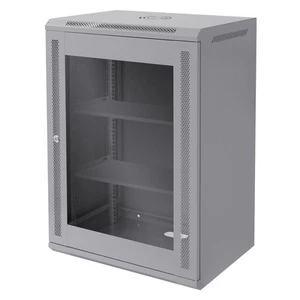 B-Ware 19" Serverschrank Netzwerkschrank Rack Wandgehäuse 16HE 600x450 mm - Afbeelding 1 van 10
