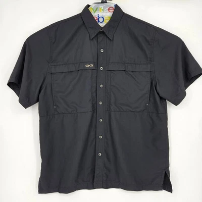 GameGuard 1023 Shirt Mens Large Vented Button Down Fishing Short Sleeve Outdoor - Image 1 of 4