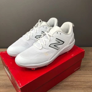 Botines de béisbol New Balance Fresh Foam X 3000 V6 para hombre talla 15 blancos bajos en metal - Imagen 1 de 13