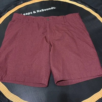 Pantalones Cortos de Rendimiento Swiss Tech Para Hombre Frente Plano - Talla 42 - Brezo Vino Cordobés Foto 1 de 4