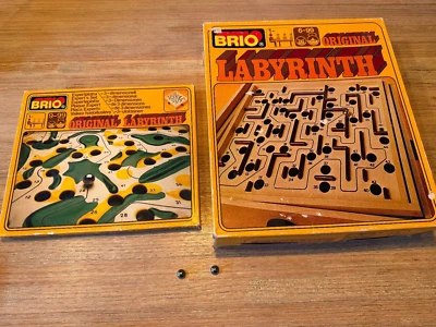 Brio Labyrinth Murmelspiel NO. 7310 / 31804 Holz + 3D Expertenplatte 7314 TOP - Bild 1 von 4