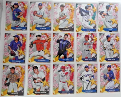 Ohtanis, Yamamoto 2025 Topps серия 1 серия Tokyo - ЗВЕЗДЫ ЯПОНИИ лот (18) - Изображение 1 из 4