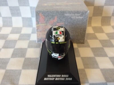 1/8 AGV HELMET ROSSI MOTO GP 2008 MOTEGI 398 080088 - Image 1 of 3