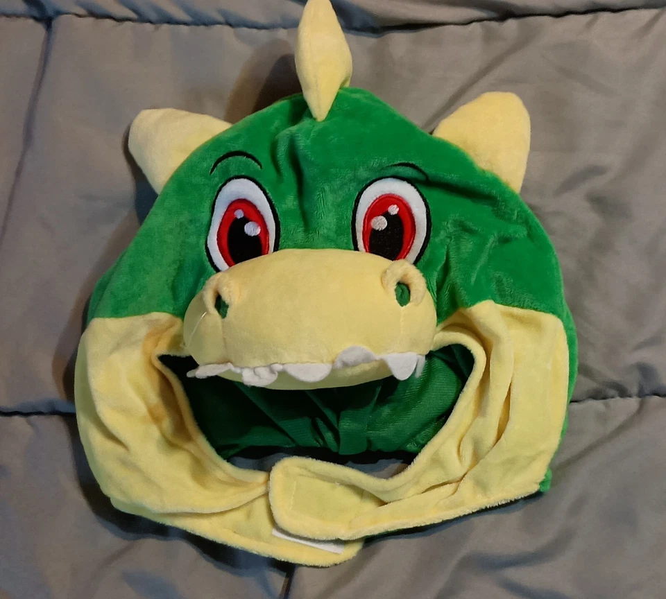 Disfraz Infantil Completo Verde 💚 Amarillo 🟡 Dragón Ver Fotos y Medidas. C6 Foto 1 de 4