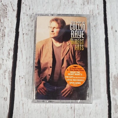 Collin Raye Sealed Cassette Tape The Best of Collin Raye 1997 Sony 90s Country - Image 1 of 4