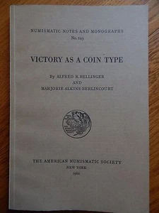 ANS Notes and Monographs 149: Victory as a Coin Type - Bellinger - Picture 1 of 2