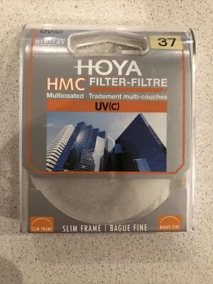 HOYA 37mm HMC MULTICOATED DIGITAL UV FILTER SLIM FRAME CAMERA SLR - Image 1 of 3