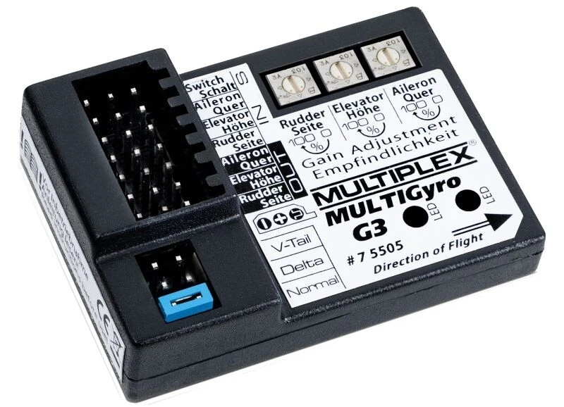 Multiplex MULTIGyro G3 (3-Achs Flächenkreisel) - 75505 - Bild 1 von 1