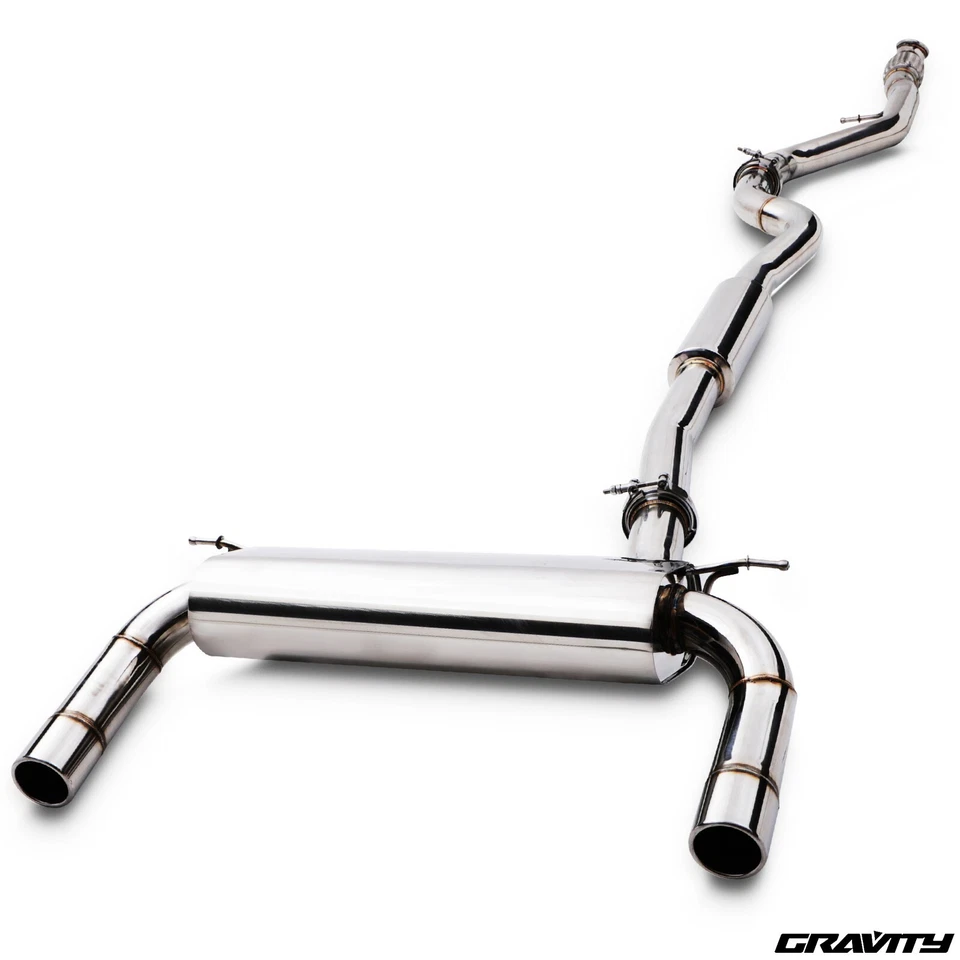 3" STAINLESS CAT BACK EXHAUST SYSTEM FOR BMW 4 SERIES F32 F33 F36 435i 13-16 - Image 1 of 4