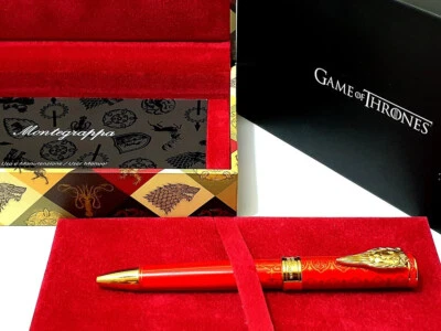 Montegrappa Game of Thrones Lannister Ballpoint Pen Kugelschreiber Full Set NEU - Bild 1 von 4
