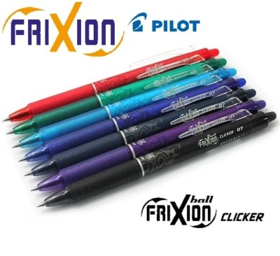 Pilot FriXion Clicker 0.7mm Tattoo Design Erasable Retractable Rollerball Pen - Image 1 of 4