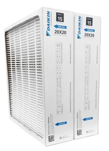 Daikin 0160M00014 (2-Pack) - 20" x 20" x 5" Pleated MERV 15 Replacement Filter - Picture 1 of 3