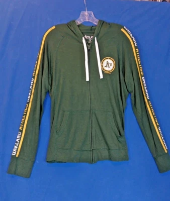 Sudadera con capucha verde Oakland A's Athletics para mujer XL G-III Game Changer raglán cremallera completa Foto 1 de 4