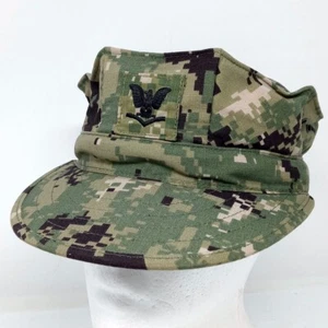 Marina de los Estados Unidos Funcionando Tipo III Bosque Digital Camuflaje As Águila Sombrero Gorra Talla 7 1/8 - Imagen 1 de 7