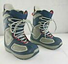 Burton Breed Blue And Gray Snowboarding Boots Mens Size 7