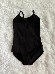 Block Little Girl Sz. 2-4 Classic Black Dance Leotard. Great Shape, Classic - Picture 1 of 7