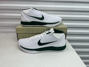 Size 14 - Nike Kobe AD Promo Pe White Fir Green Michigan State - Picture 1 of 7