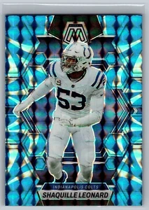 Shaquille Leonard Mosaico Azul Prizm Colts 2023 Panini Mosaico Fútbol - Imagen 1 de 2