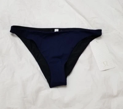 Lululemon Uncharted Waters Bottom Size 10 EUNA Euro Navy NWT Swim Bottom Bikini - Image 1 of 4