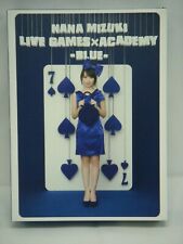 NANA MIZUKI LIVE GAMES X ACADEMY -BLUE- Japan DVD