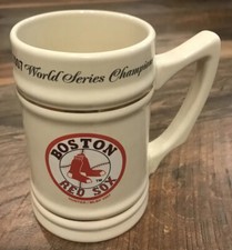 Boston Red Sox 2007 world series champions Hunter - MLBP mug stein (6x3.5in.)