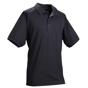 CAMISA POLO HOMBRE GRANDE ALTA AZUL MARINO VERTX VTX4000 MANGA CORTA NEGRO FRÍO ACCIÓN POLO - Imagen 1 de 5