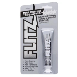 Flitz Polish Paste Cleaner & Restorer for Metal & Plastic 50g - UK Reseller - Picture 1 of 10