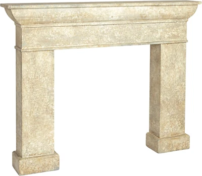 Abrigo de chimenea decorativo monolito, antiguo Foto 1 de 4