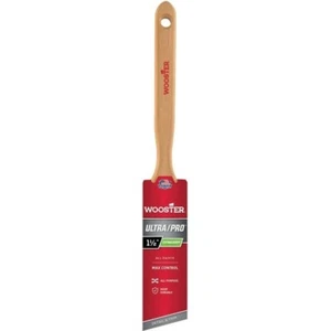 (6)-Wooster Ultra/Pro ExtraFirm 1-1/2 In Angle Sash Paint Brush Model:4153-1 1/2 - Picture 1 of 1
