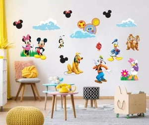 Mickey Mouse & Friends Wall Sticker Decal Decor Art Disney Minnie Toodles FS - Picture 1 of 5