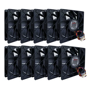 10 pz X KZ14038 DC12V 7.2A Ventola cuscinetto a sfera 6 pin 7500 giri Whatsminer M30 M21 M30 - Foto 1 di 10