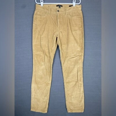 Pantalones de mezclilla Banana Republic Traveller de pana para hombre 33x30 calce ajustado color caqui tostado Foto 1 de 4