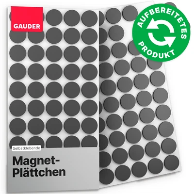 MAGNET-PUNKTE Ø 2cm Rund Scheiben Kreise selbstklebend Magnetplättchen - Bild 1 von 4
