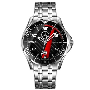 Orologio da polso da uomo in acciaio per appassionati Mercedes Benz GT AMG A45 - Photo 1/66