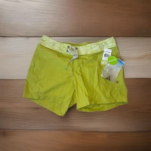 Patagonia Water Girl Lago Boardie Shorts Size 4 Green NWT G12 - Picture 1 of 6
