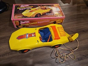 1979 Barbie Mattel Remote Control Super’ Vette Corvette with Original Box AS-IS - Picture 1 of 8