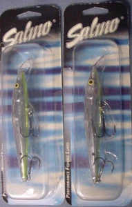 2 ~Salmo Ratlin Sting Floating 4 1/2" S12FHSM Hot Silver Metallic 5-10 ft - Picture 1 of 3