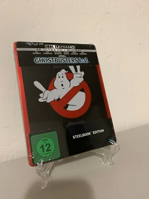 Ghostbusters 1 & 2 Steelbook 4K UHD/Blu-ray - Imported - US SHIPPING - BRAND NEW - Image 1 of 3